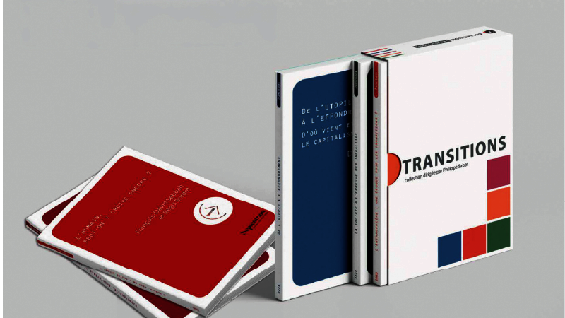 Plusieurs livres issus d’un coffret « Transitions »